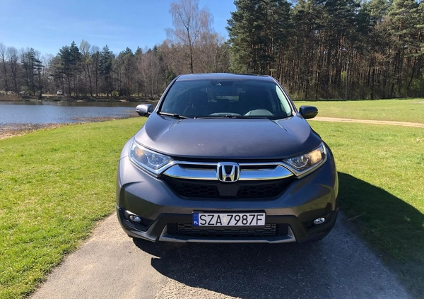 Honda CR-V cena 108000 przebieg: 82000, rok produkcji 2019 z Łazy małe 154